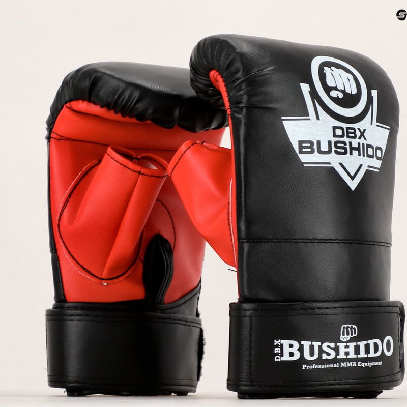 Boxerské rukavice Bushido tréninkové na pytel černé Rp4 12