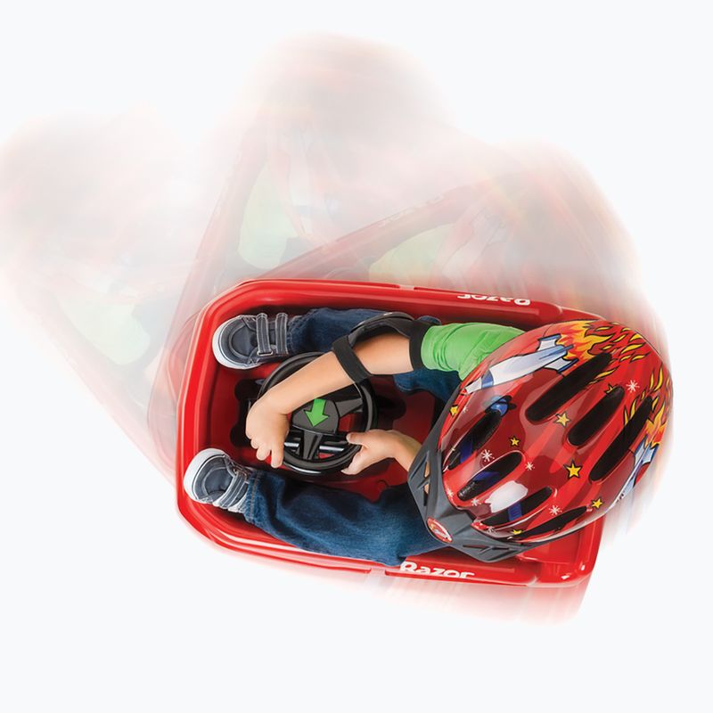 Dětské elektrické vozítko Razor Lil' Crazy Cart red 7
