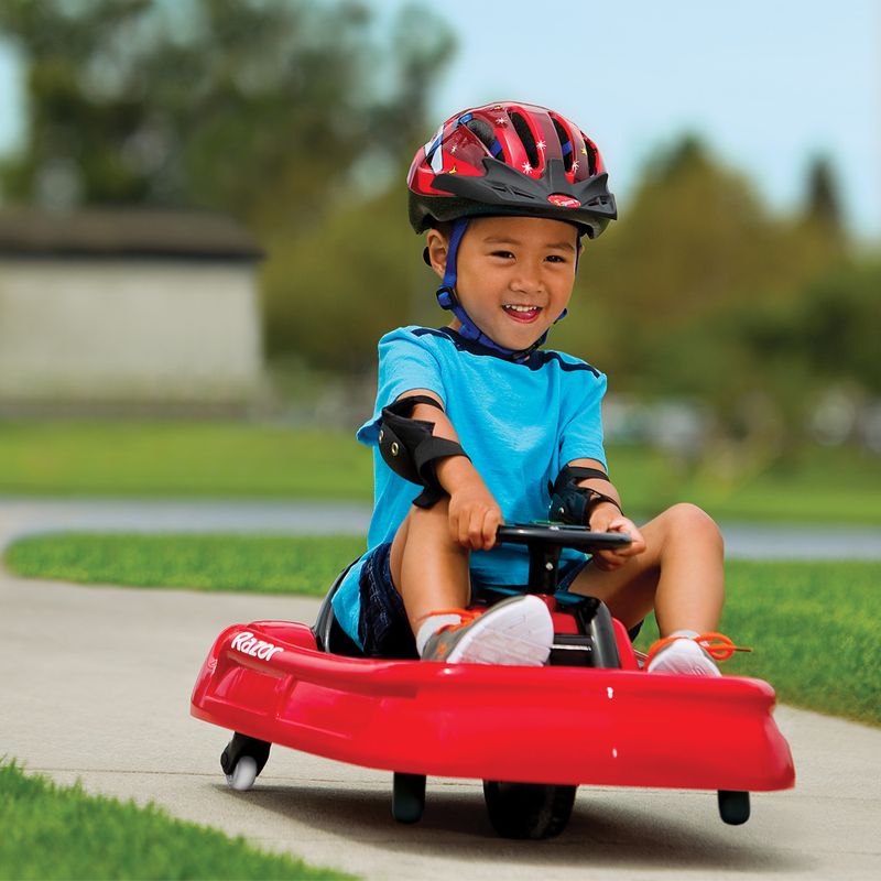 Dětské elektrické vozítko Razor Lil' Crazy Cart red 11