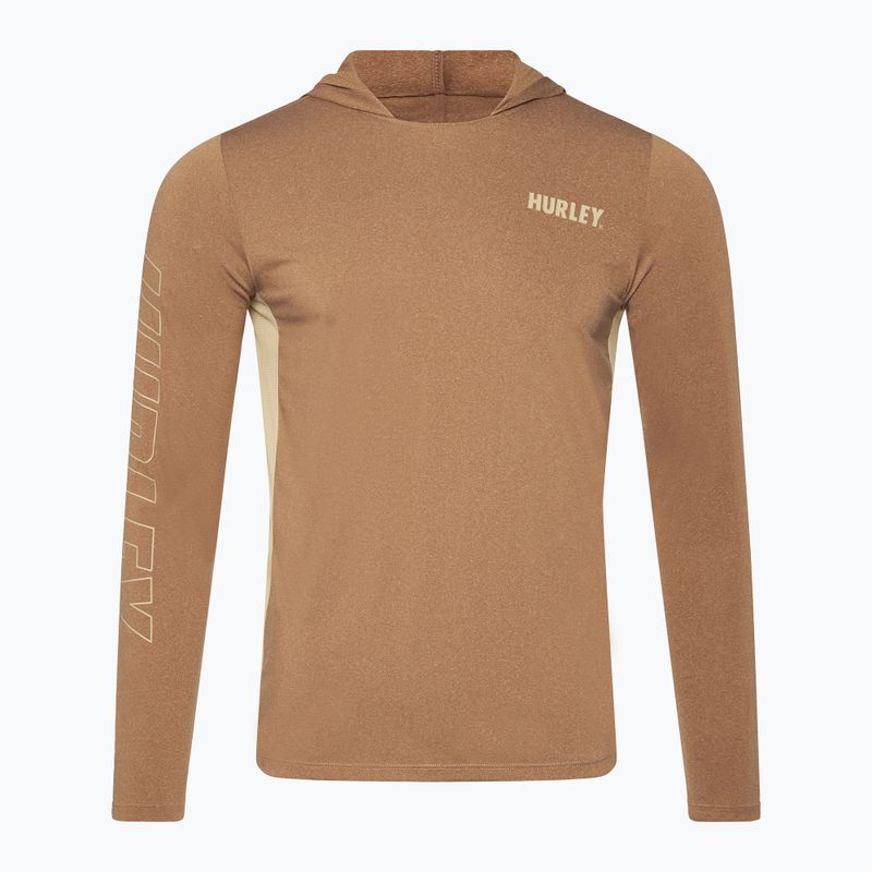 Pánské tričko longsleeve Hurley H2O-Dri Atticus II black