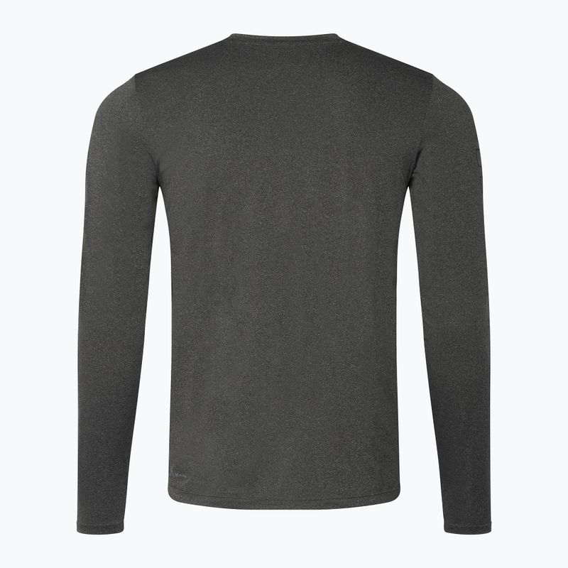 Pánské tričko longsleeve Hurley H2O-Dri Easton black heather 2
