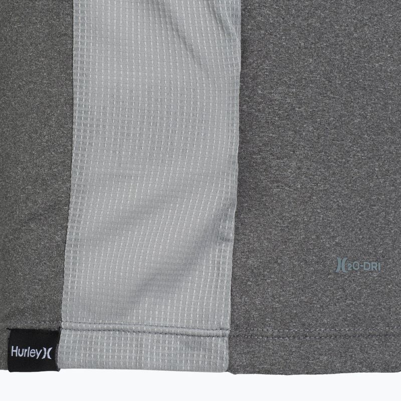Pánské tričko longsleeve Hurley H2O-Dri Easton ion grey heather 4