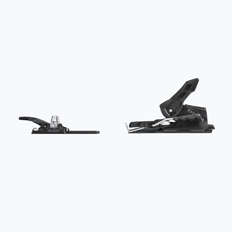Vázání na lyže HEAD Attack Hybrid 11 MN/PT solid black/silver 4