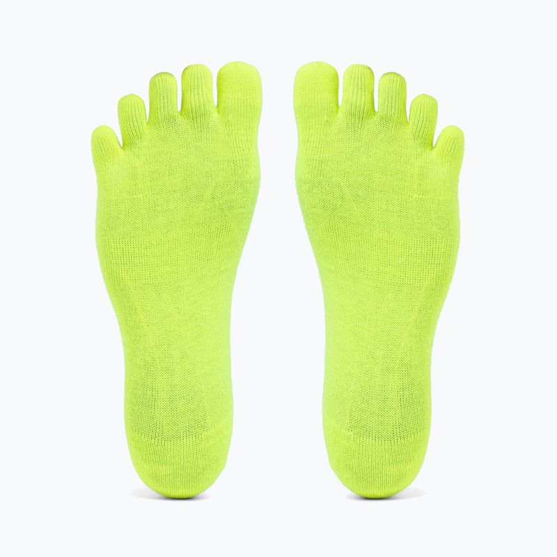 Ponožky Vibram Fivefingers Athletic No-Show žluté S18N02 7