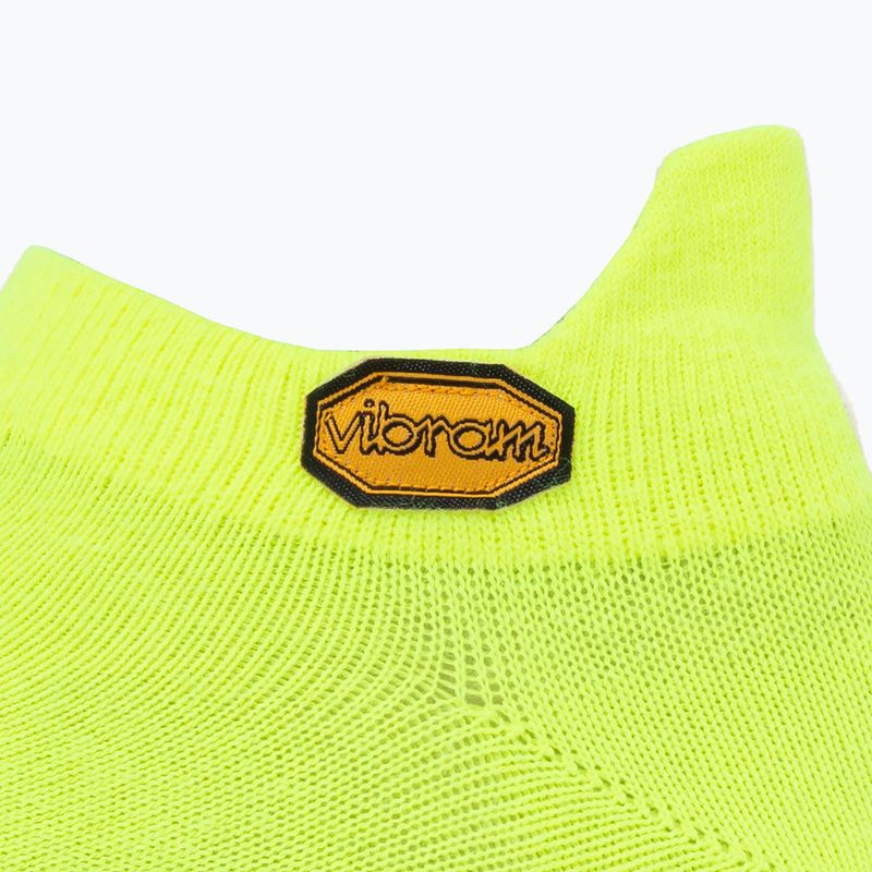 Ponožky Vibram Fivefingers Athletic No-Show žluté S18N02 8