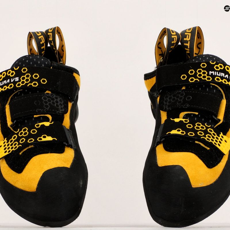 LaSportiva Miura VS pánské lezecké boty black/yellow 40F999100 18