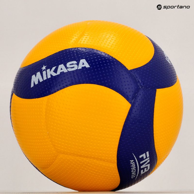 Volejbalový míč Mikasa žlutý a modrý V300W 7