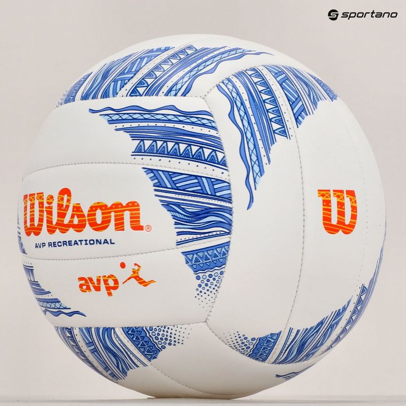 Wilson Avp Modern Vb Volejbalový míč bílý a modrý WTH305201XB 6