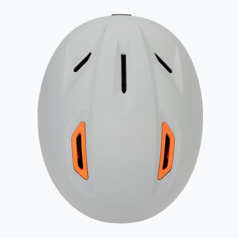 Dětská lyžařská helma Bollé Atmos Youth grey/orange matte 6