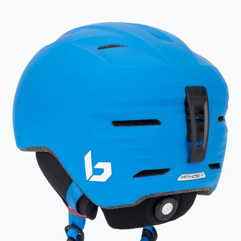 Dětská lyžařská helma Bollé Atmos Youth race blue matte 8