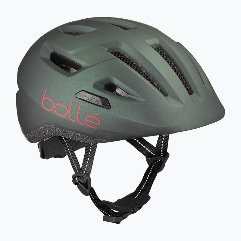 Dětská cyklistická přilba Bollé Stance Jr forest matte 4