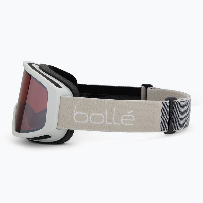 Lyžařské brýle Bollé Bedrock Plus lightest grey matte/vermillon 4