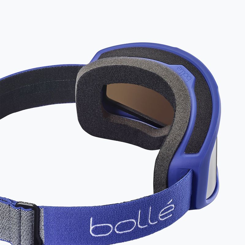 Lyžařské brýle Bollé Bedrock Plus royal blue matte/black chrome 2