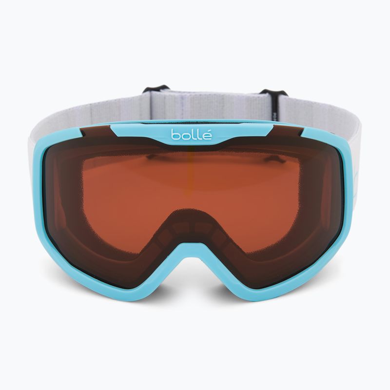 Dětské lyžařské brýle Bollé Rocket blue& white matte/ rosy bronze 2