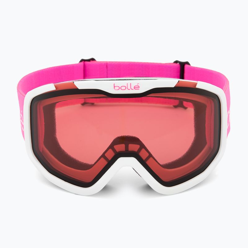 Dětské lyžařské brýle Bollé Rocket white& pink matte/ vermillon 2