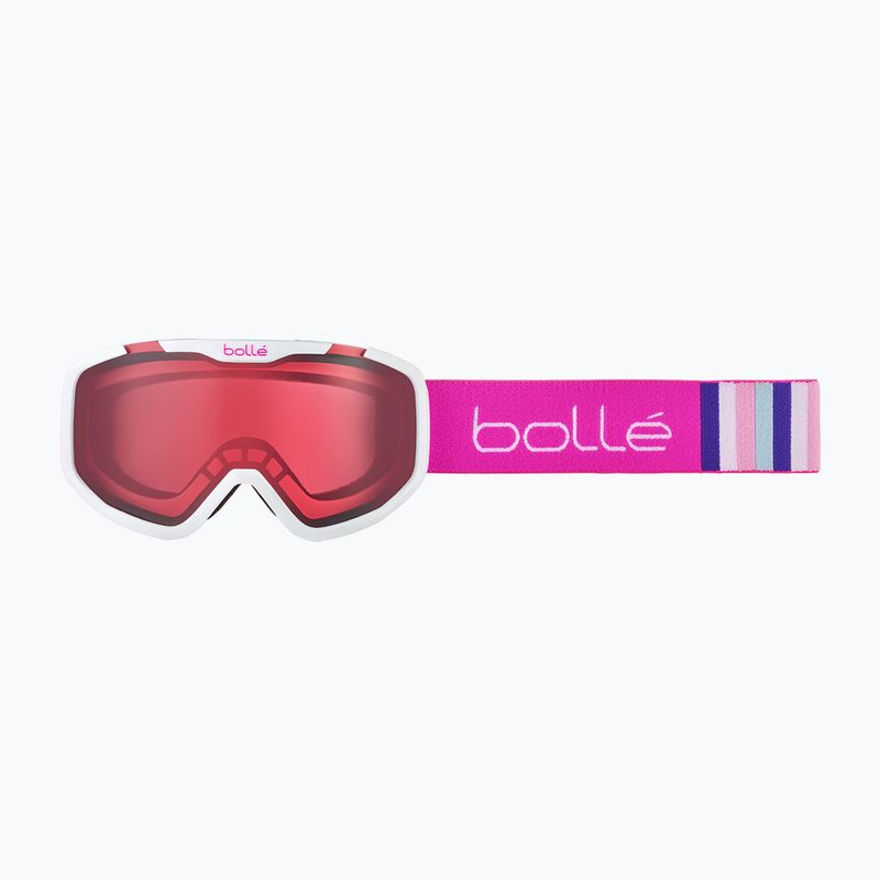 Dětské lyžařské brýle Bollé Rocket white& pink matte/ vermillon 2