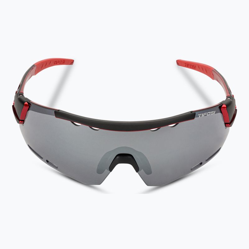 Cyklistické brýle Tifosi Alliant 3 black red/smoke/ac red/clear 4