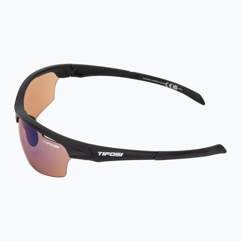 Sluneční brýle Tifosi Intense matte black/ac red 4
