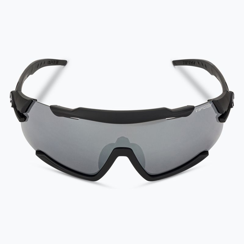 Cyklistické brýle Tifosi Aethon 3 matte black/smoke/ac red/clear 4