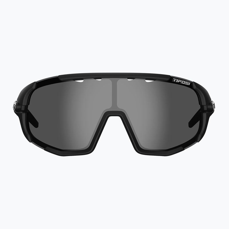 Cyklistické brýle Tifosi Sledge matte black/smoke/ac red/clear 6