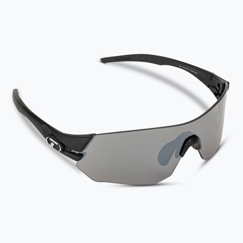 Cyklistické brýle Tifosi Tsali matte black/smoke/ac red/clear 2