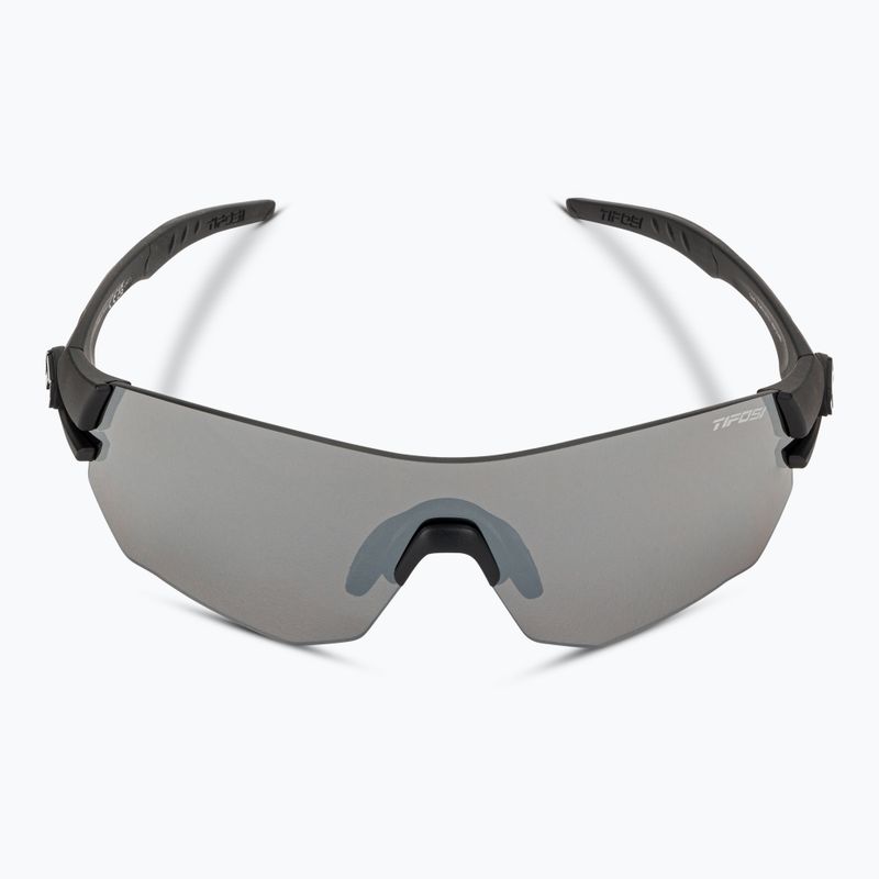 Cyklistické brýle Tifosi Tsali matte black/smoke/ac red/clear 4