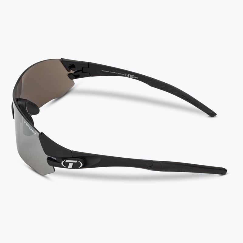 Cyklistické brýle Tifosi Tsali matte black/smoke/ac red/clear 5