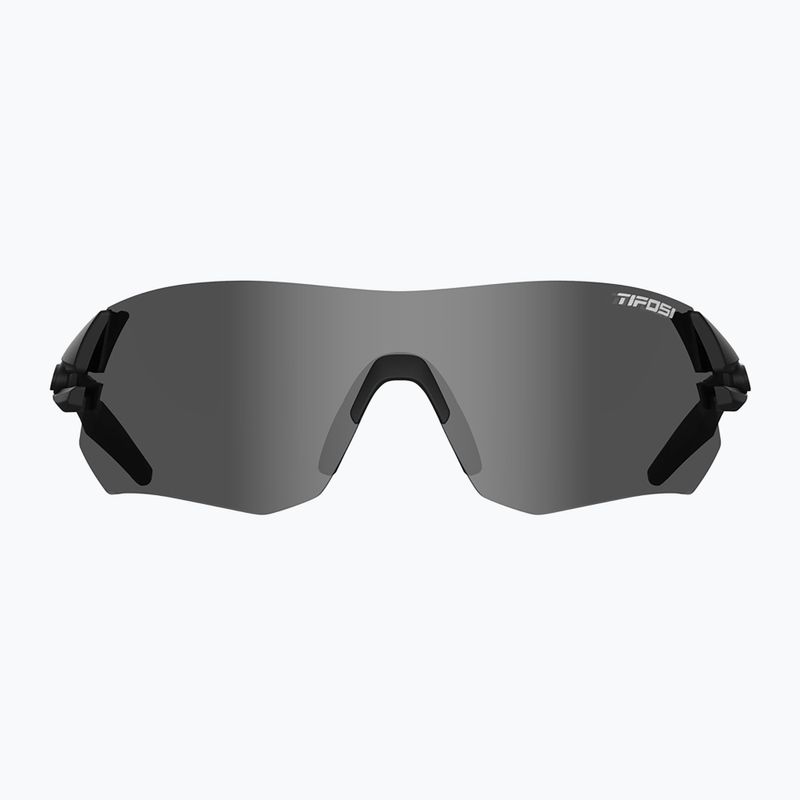 Cyklistické brýle Tifosi Tsali matte black/smoke/ac red/clear 8