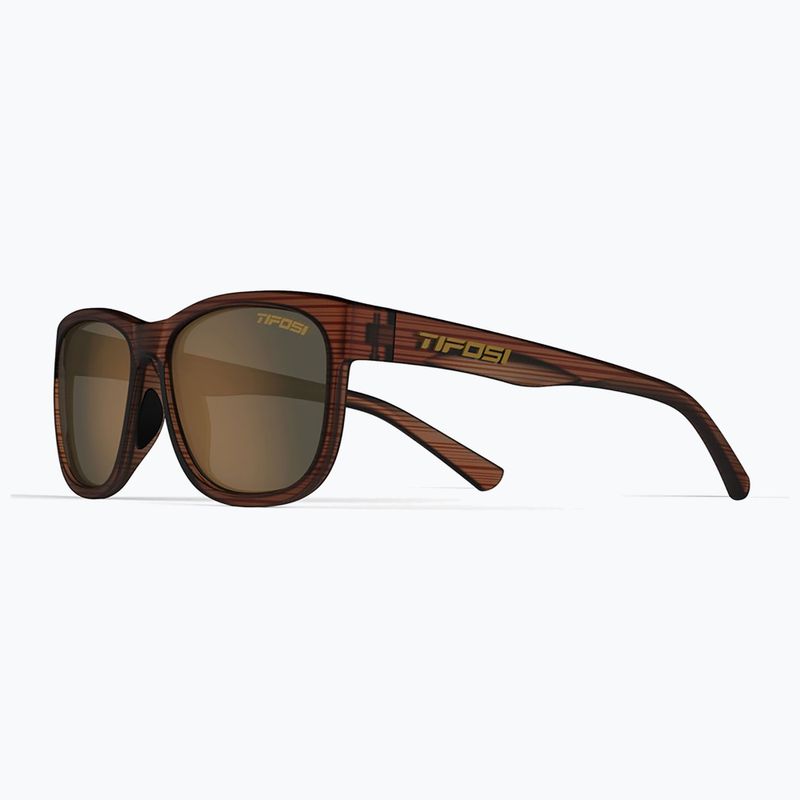 Sluneční brýle Tifosi Swank XL Polarized woodgrain/brown 3