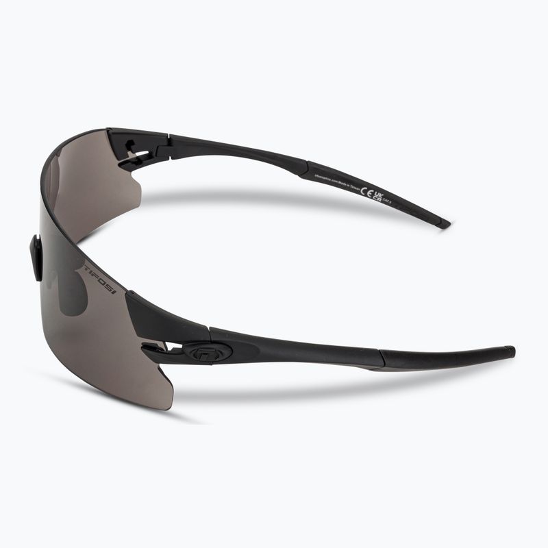 Cyklistické brýle Tifosi Rail Xc Clarion blackout/smoke/ac red/clear 5