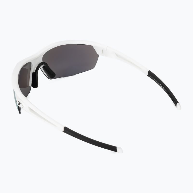 Sluneční brýle Tifosi Navar matte white/smoke bright blue mirror 2