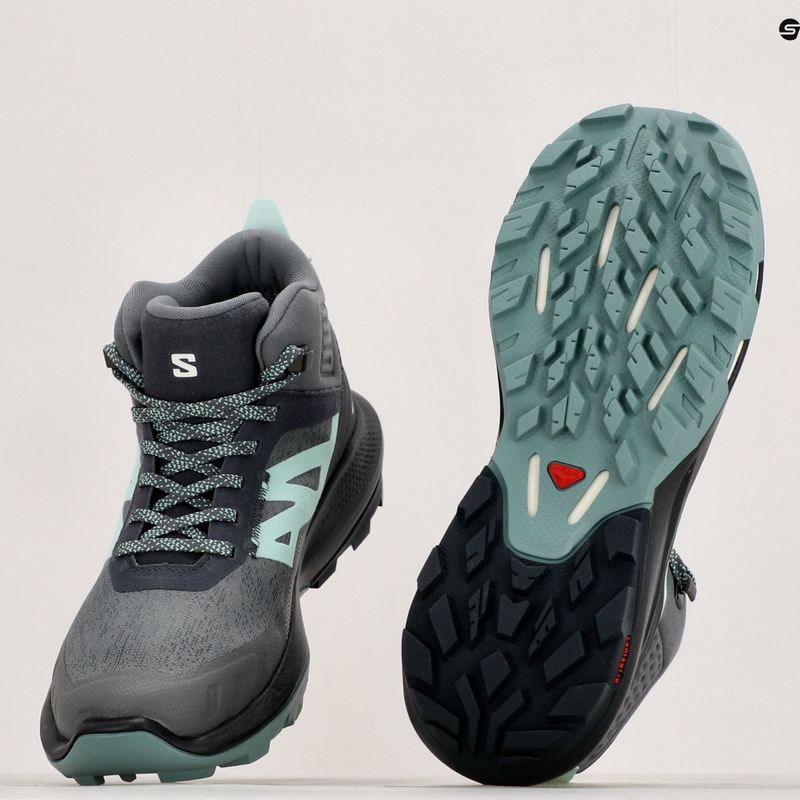 Salomon Outpulse Mid GTX dámské trekové boty ebony/qush/ebony 20