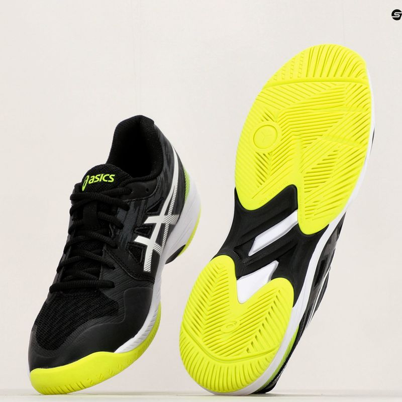 Pánská squashová obuv ASICS Gel-Court Hunter 3 black / white 20