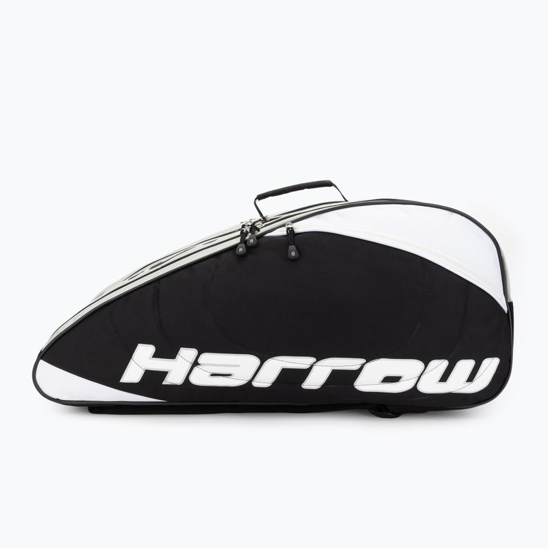 Tenisová taška Harrow Pro Racquet Bag black/silver 3