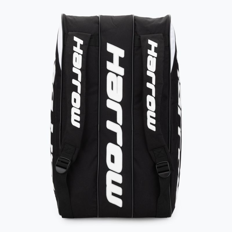 Tenisová taška Harrow Pro Racquet Bag black/silver 4