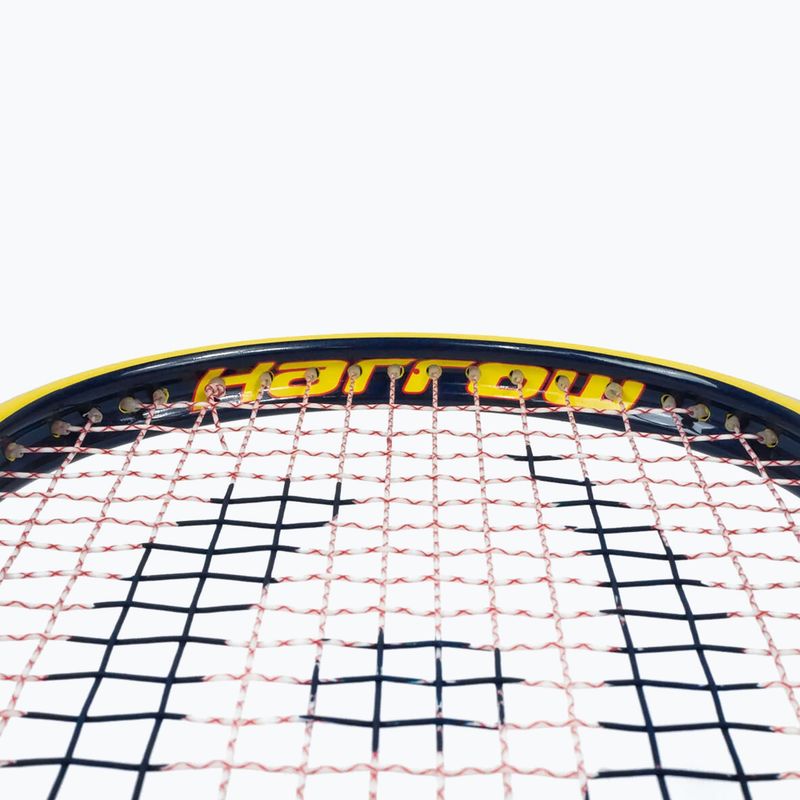 Squashová raketa Harrow Vapor 110 yellow/navy/red 8