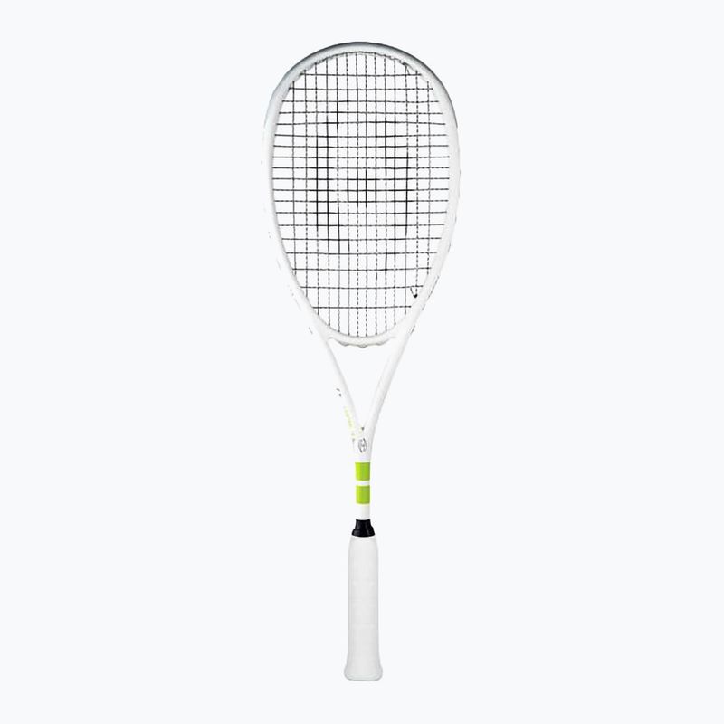 Squashová raketa Harrow Raneem Vapor 115 white/ black/ lime