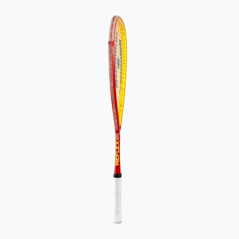 Squashová raketa Harrow Reflex 120 red/ yellow/ white 2