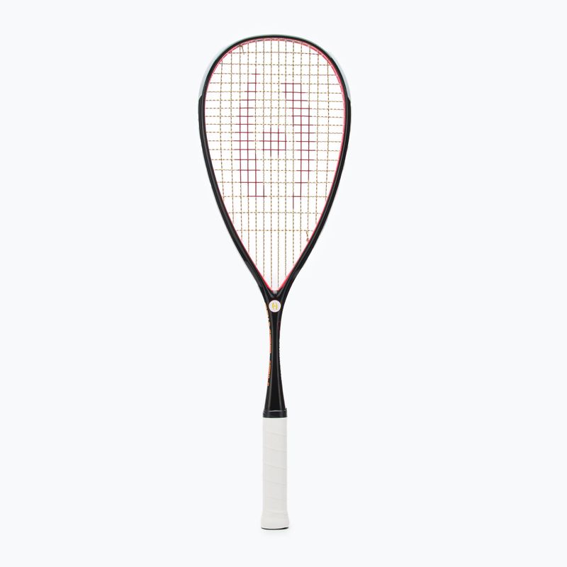 Squashová raketa Harrow Reflex 125 Tarek Momen Signature black/ red/ yellow