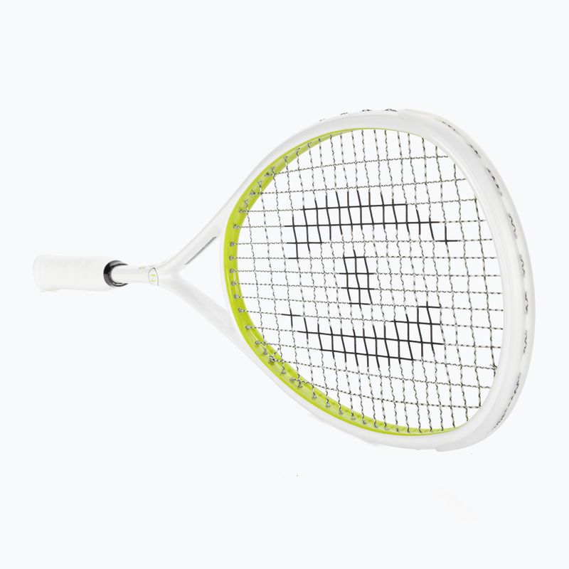 Squashová raketa Harrow Vapor 115 Raneem El Welily Signature white/lime 2