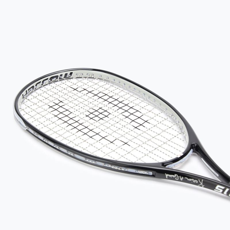Squashová raketa Harrow Vibe 115 Karim Abdel Gawad Signature černá/stříbrná 5