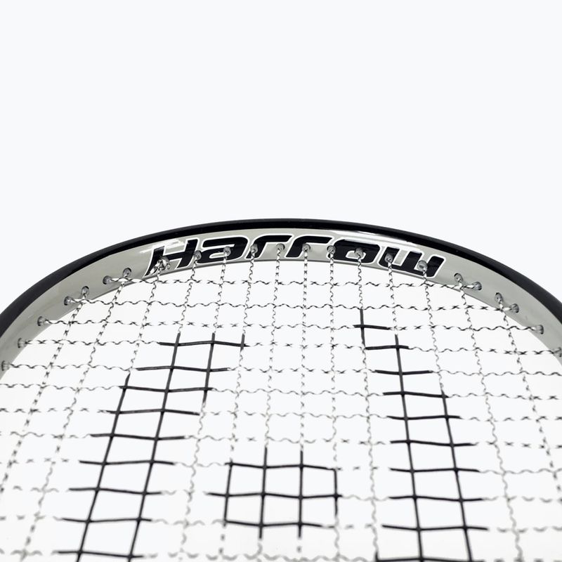 Squashová raketa Harrow Vibe 115 Karim Abdel Gawad Signature černá/stříbrná 9