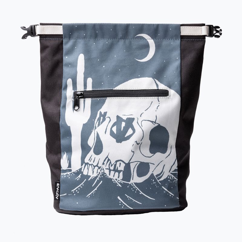 Pytlík na magnézium  Evolv Chalk Bucket skull 2