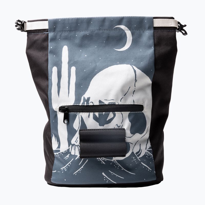 Pytlík na magnézium  Evolv Chalk Bucket skull 3