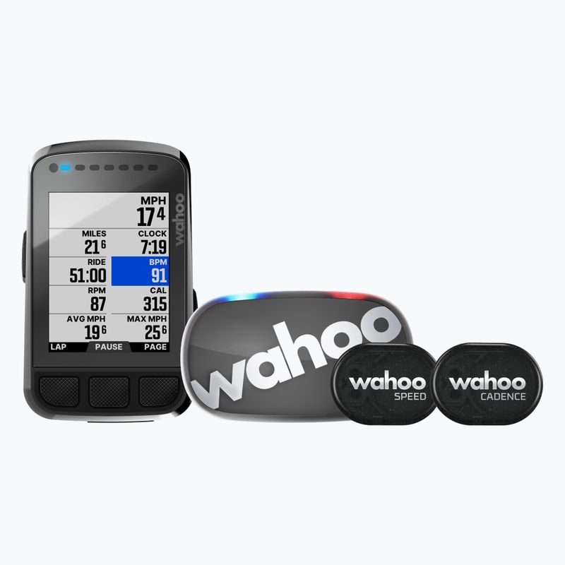 Cyklistický počítač Wahoo New Elemnt Bolt Gps Bundle černý WFCC5B