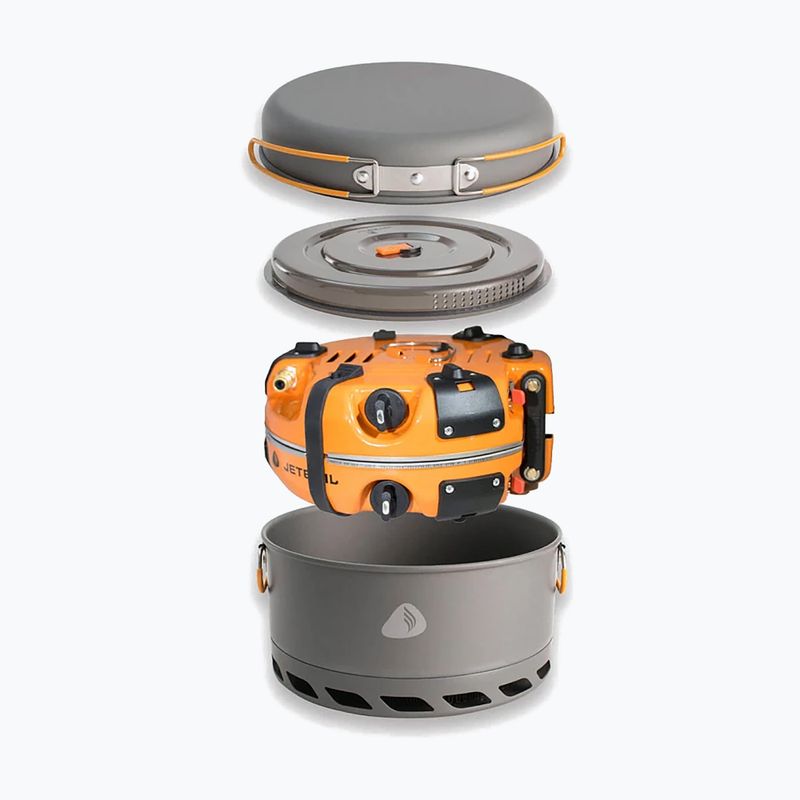 Turistický vařič Jetboil Genesis Basecamp Cooking System carbon 2