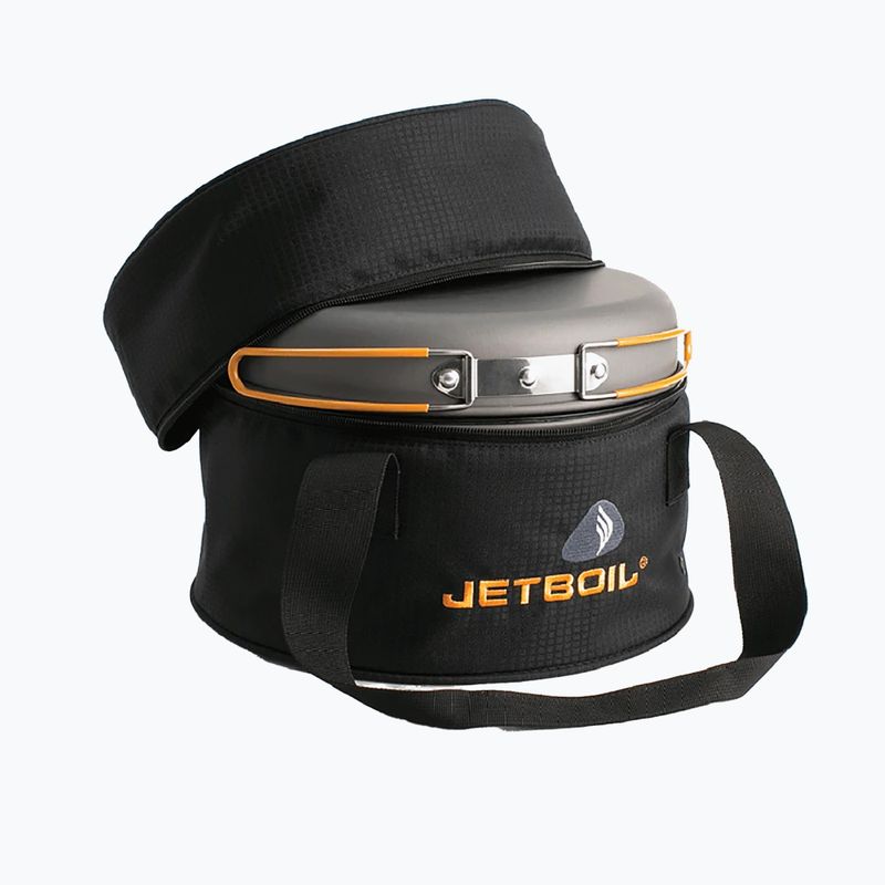 Turistický vařič Jetboil Genesis Basecamp Cooking System carbon 3
