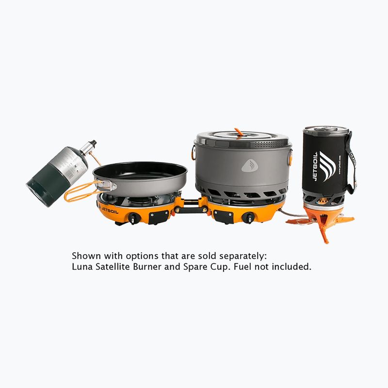 Turistický vařič Jetboil Genesis Basecamp Cooking System carbon 4