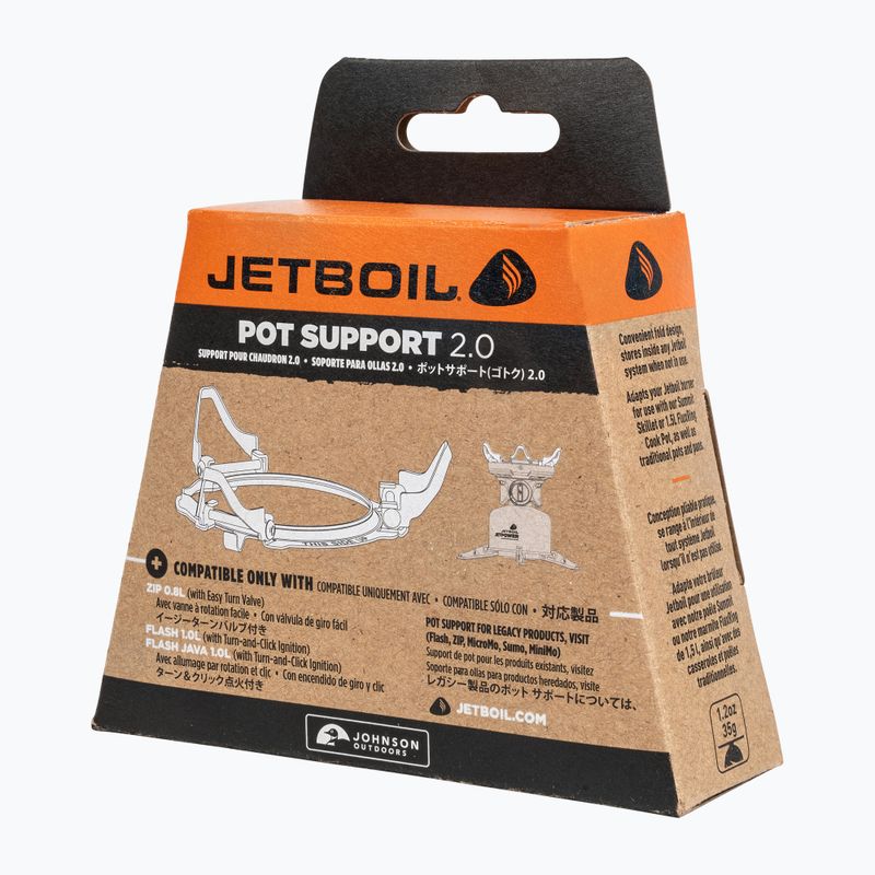 Nástavec na vařič Jetboil Pot Support 2.0 silver 9