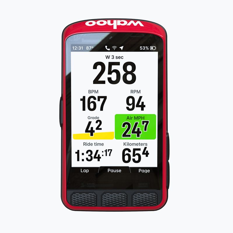 Navigace na kolo Wahoo Elemnt Ace GPS 7